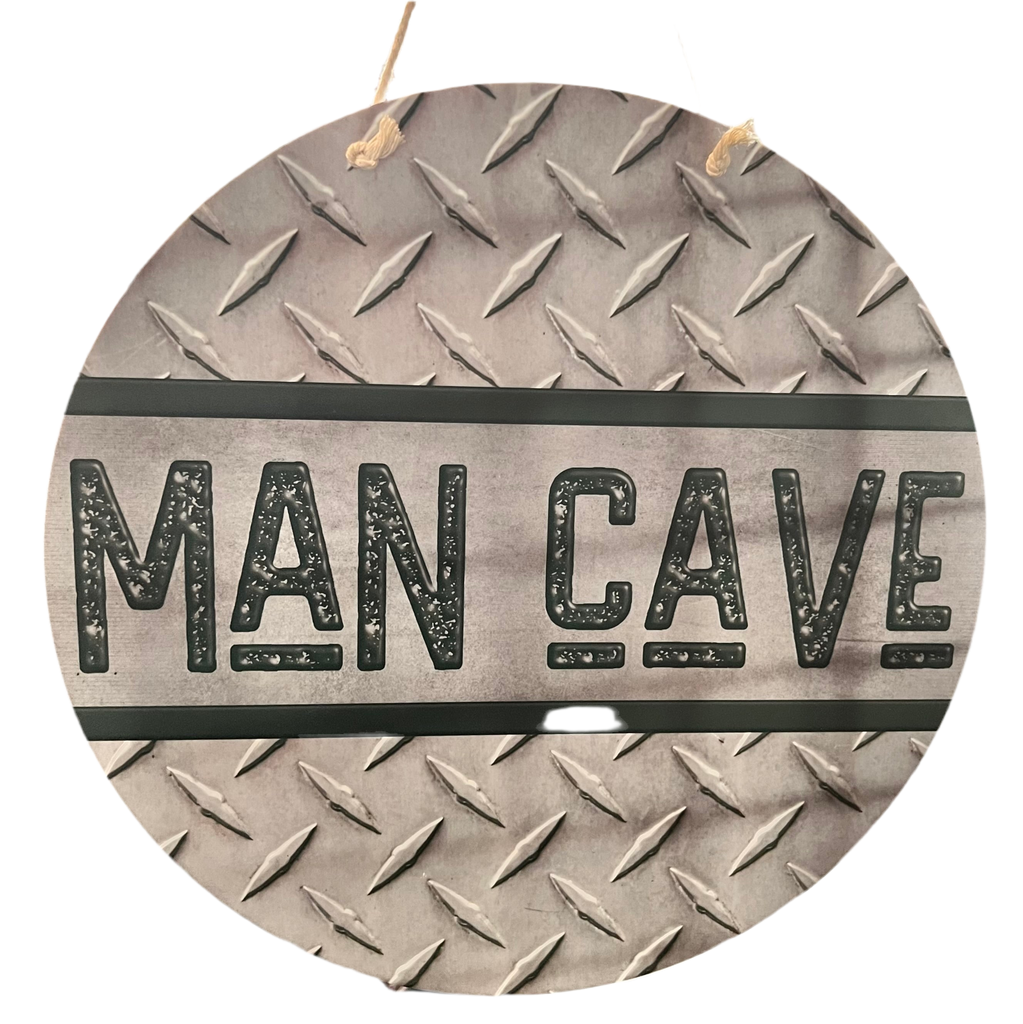 Man Cave Door Hanger Sign