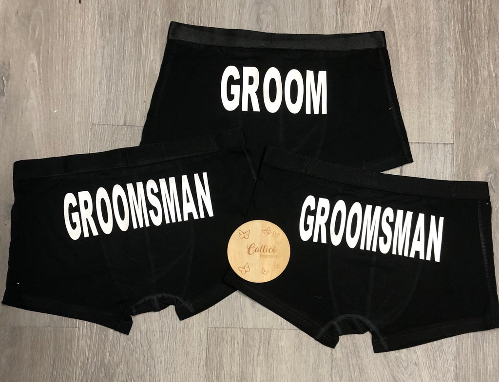 MENS WEDDING PARTY BRIEFS