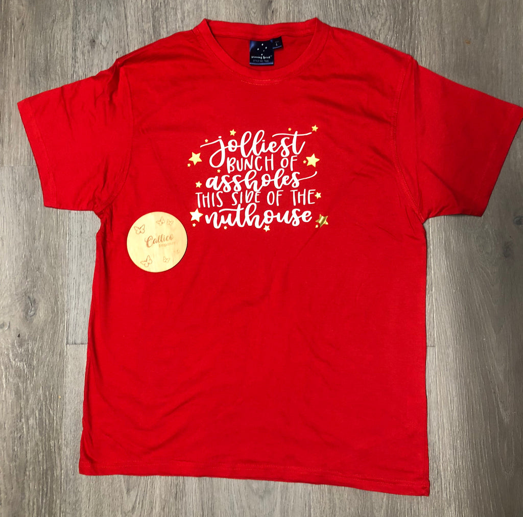 Jolliest Bunch of Assholes Cheeky Men’s Tee