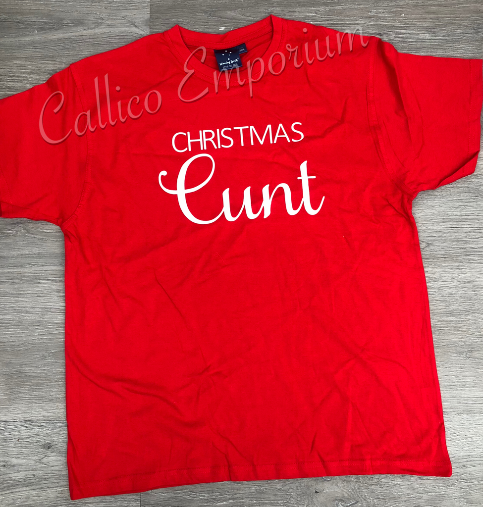Christmas Cunt Cheeky Men’s Tee