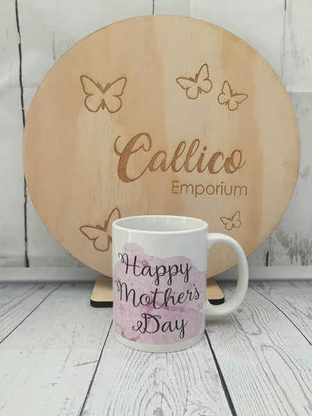 Custom Watercolour Mug - Any text