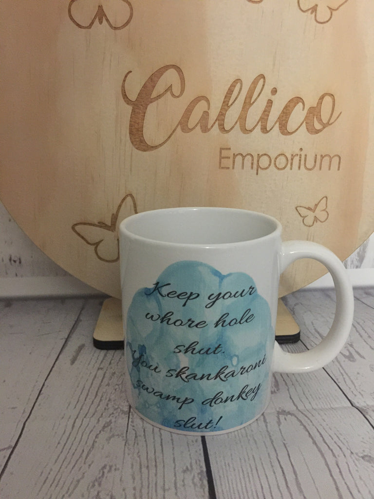 Swamp Donkey Watercolour Mug