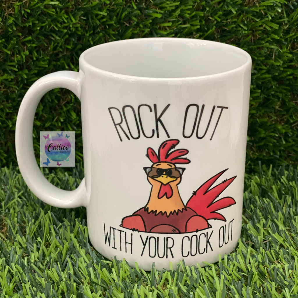 Rock Out With Your Cock Out Mug