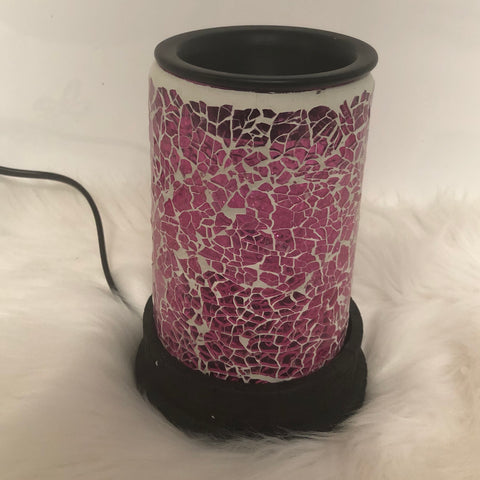 Pink Mosaic Electric Melt Warmer