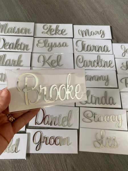 Personalised Wedding / Event Name Place Cards
