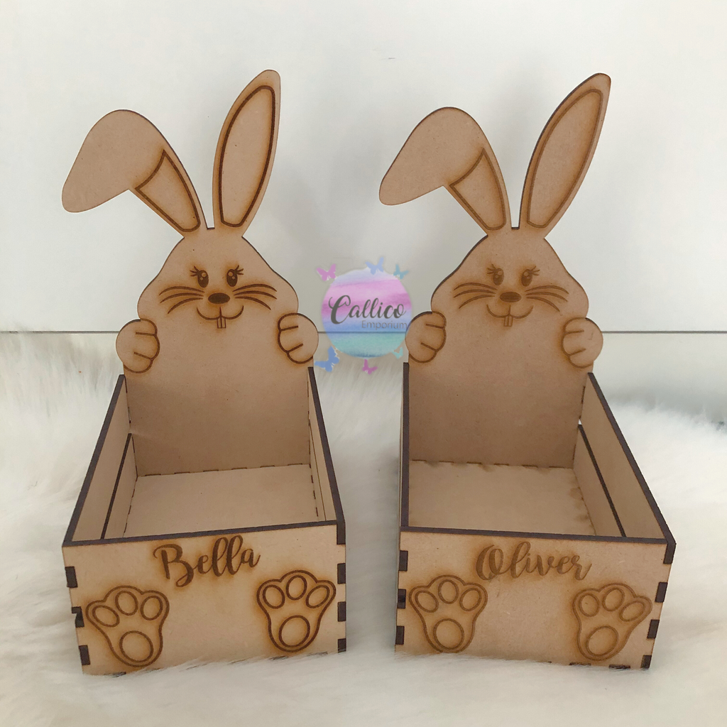 Personalised Easter Bunny Crate
