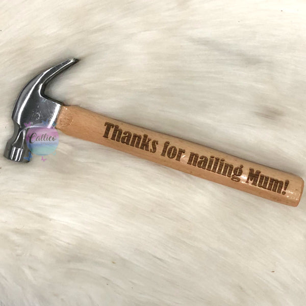 Personalised Engraved Hammer