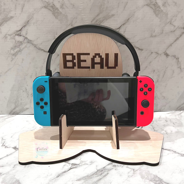 Personalised Name/Custom Switch Gamer Stand