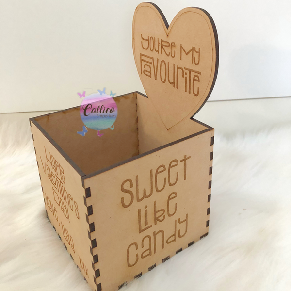 Happy Valentine’s Day Personalised Sweets Box
