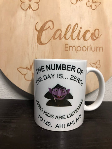 NUMBER OF THE DAY 11oz MUG