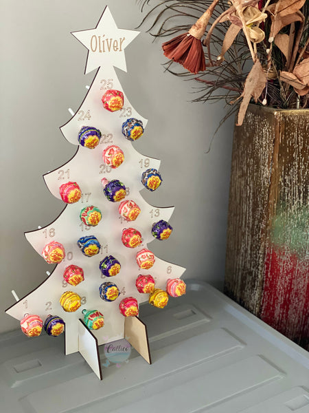 Lollipop Advent Christmas Countdown Calendar