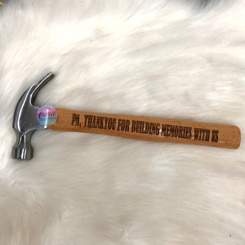 Personalised Engraved Hammer